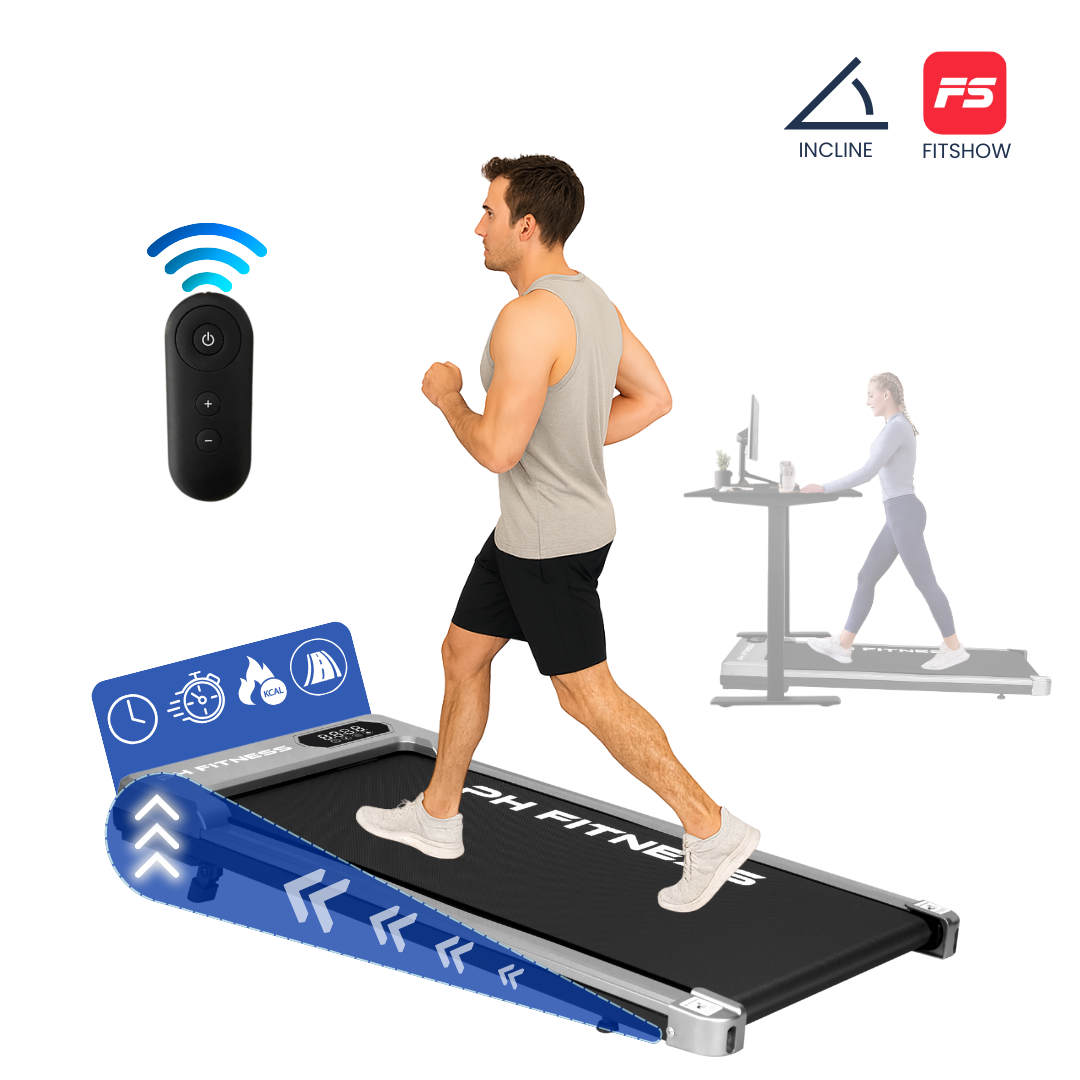 Loopband – 8 km/u – Incline & Handmatige Helling – Opvouwbaar / Inklapbaar – SF1S – Verkrijgbaar in 3 kleuren