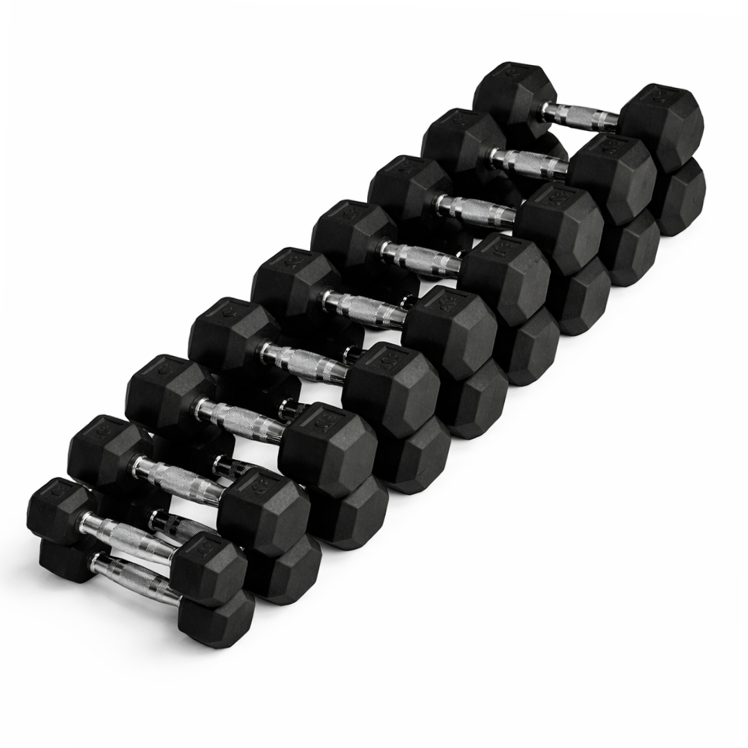 Hexa Dumbbell Sets - 2.5KG stappen