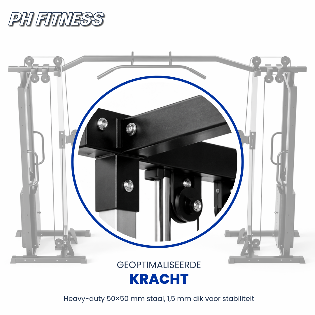 Crossover de cable dual - Entrenador funcional