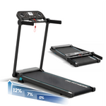 PH Fitness Laufband klappbar – 10-12 km/h, 12% Steigung, Bluetooth, bis 130 kg