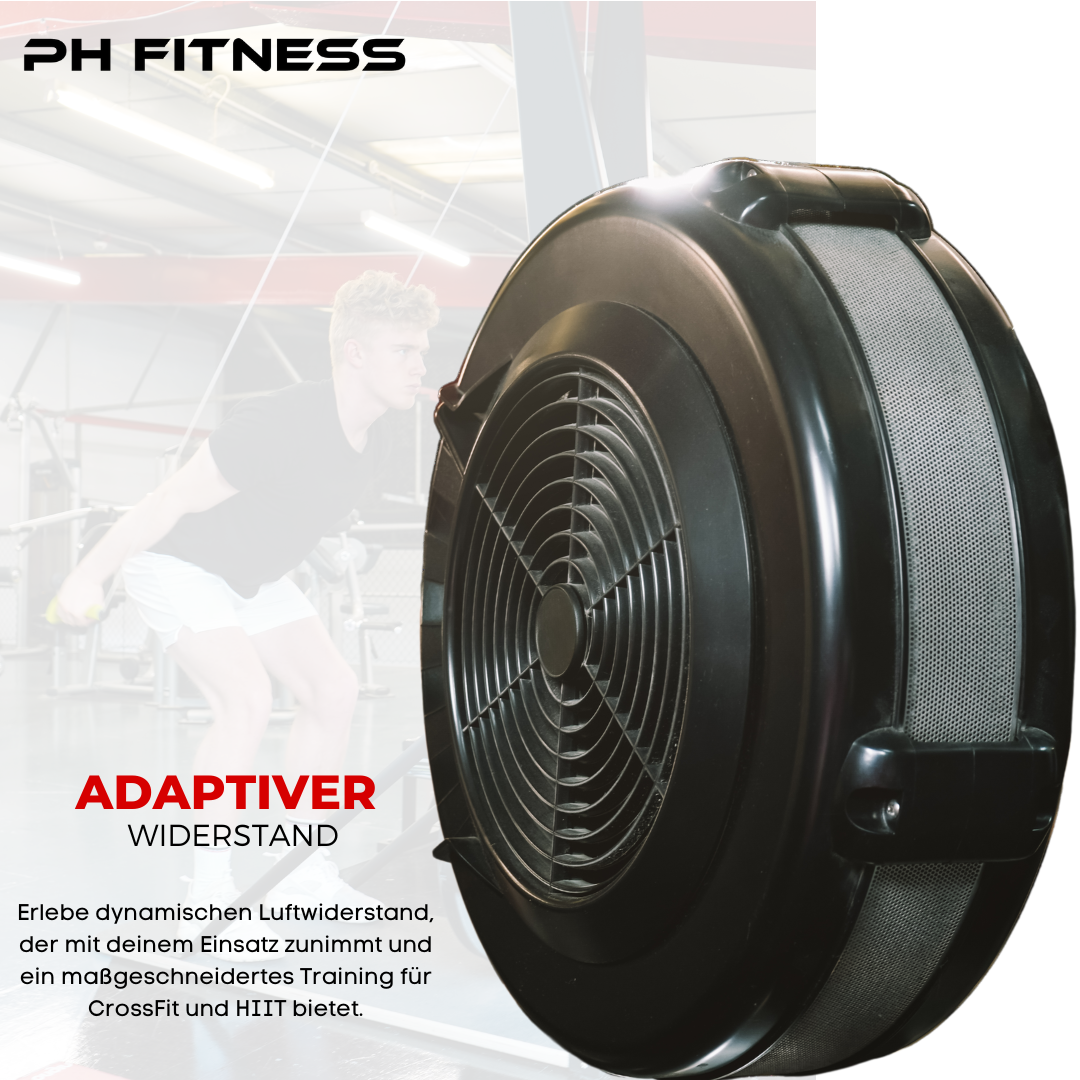 PH Fitness Ski Maschine Ski-Trainer - Cardio Professionelles Fitnessgerät