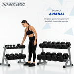 Hexa Dumbbells Sets - 2KG stappen - Physical Sports Group B.V.