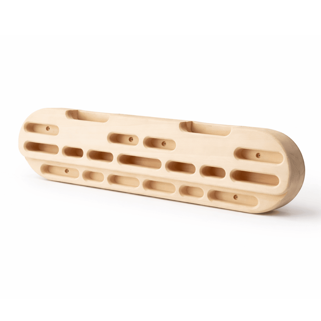 Houten Hangboard / Fingerboard voor Klimtraining – Professioneel Trainingsbord voor Grip - , Vinger - en Onderarmkracht – Boulderen & Sportklimmen - PH Fitness
