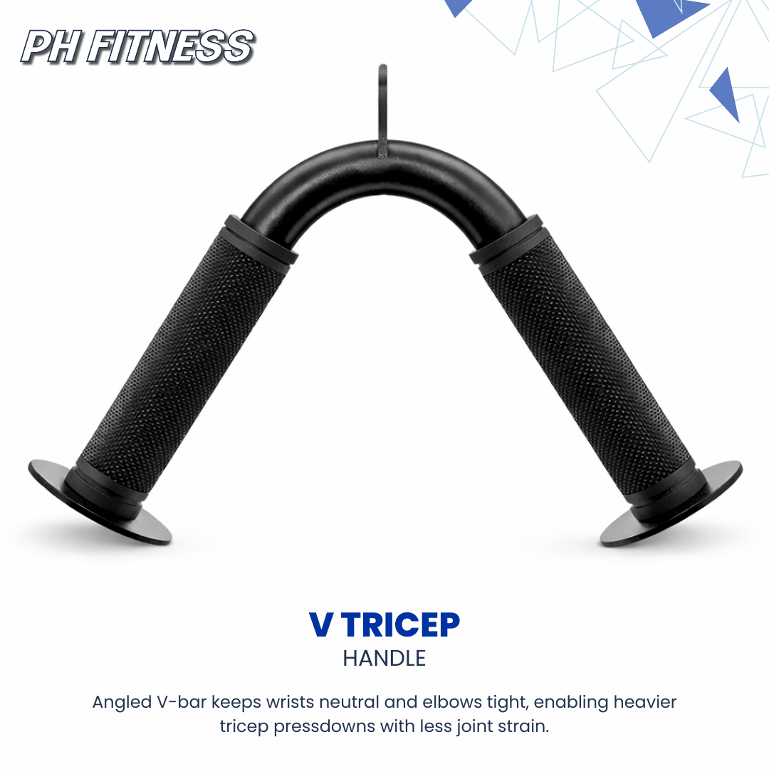 Kabel Accessoire Set 7 - Delig – Complete Cable Attachment Kit voor Home Gym, Krachttraining, Lat Pulldown, Triceps & Full Body Training - PH Fitness