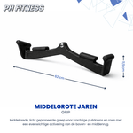 Multi Angle Grip Set Pro - 5 Attachments - Physical Sports Group B.V.