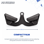 Multi Grip Kabelgreep Set 7 - Delig – Lat Pulldown & Row Attachments – Professionele Kabelmachine Handgrepen voor Rugtraining & Fitness - PH Fitness