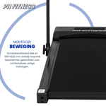 PH Fitness Loopband – 8 km/u - Incline & Handmatige Helling – Black / Zwart – Walking Pad – Loopband voor Thuis – Loopb - PH Fitness