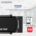 PH Fitness Loopband – 8 km/u - Incline & Handmatige Helling – Black / Zwart – Walking Pad – Loopband voor Thuis – Loopb - PH Fitness