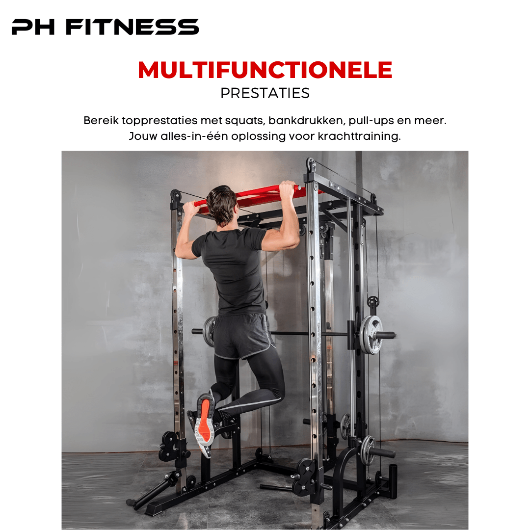 Power Rack met Smith Machine - PH Fitness