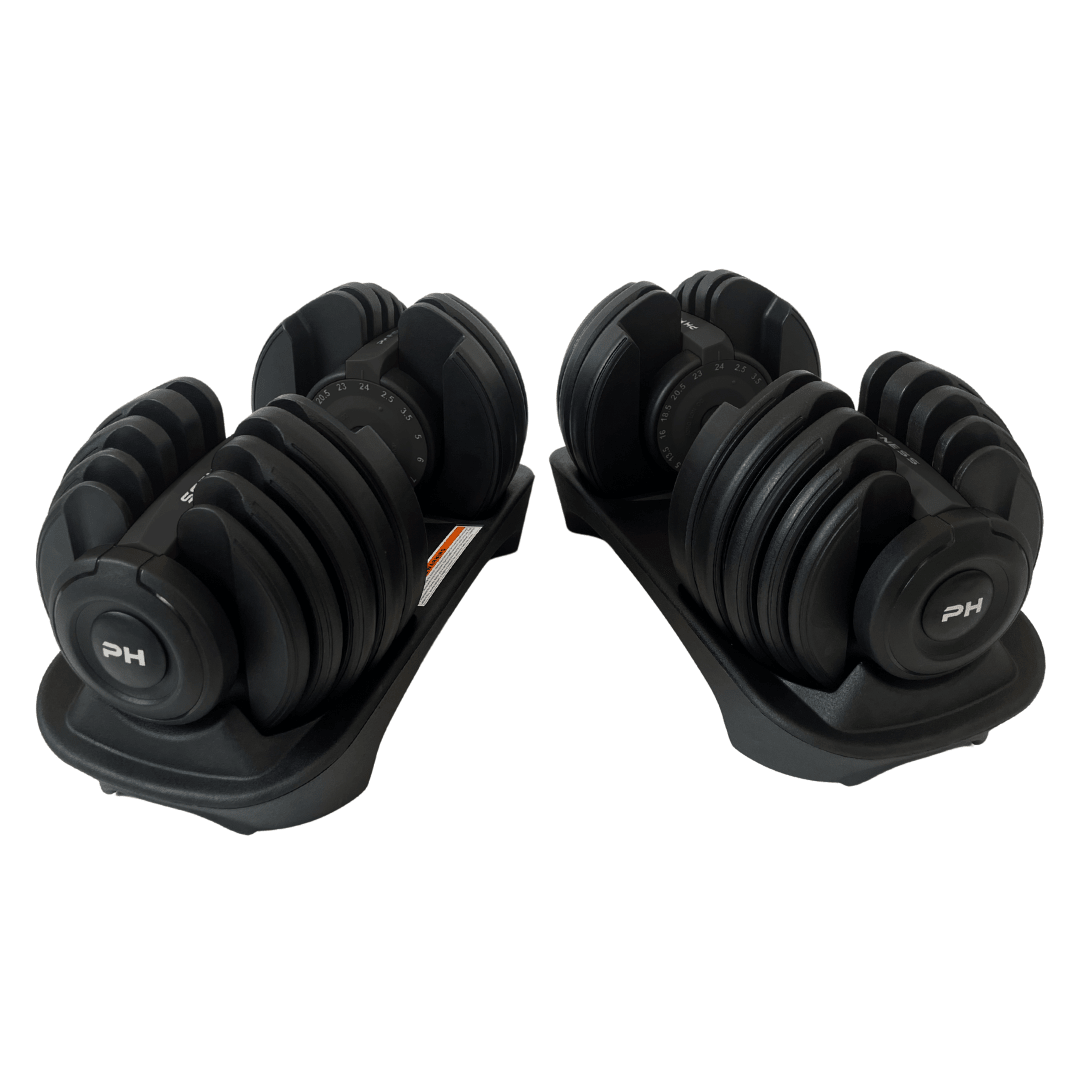 Premium Verstelbare Dumbbells 24KG - PH Fitness