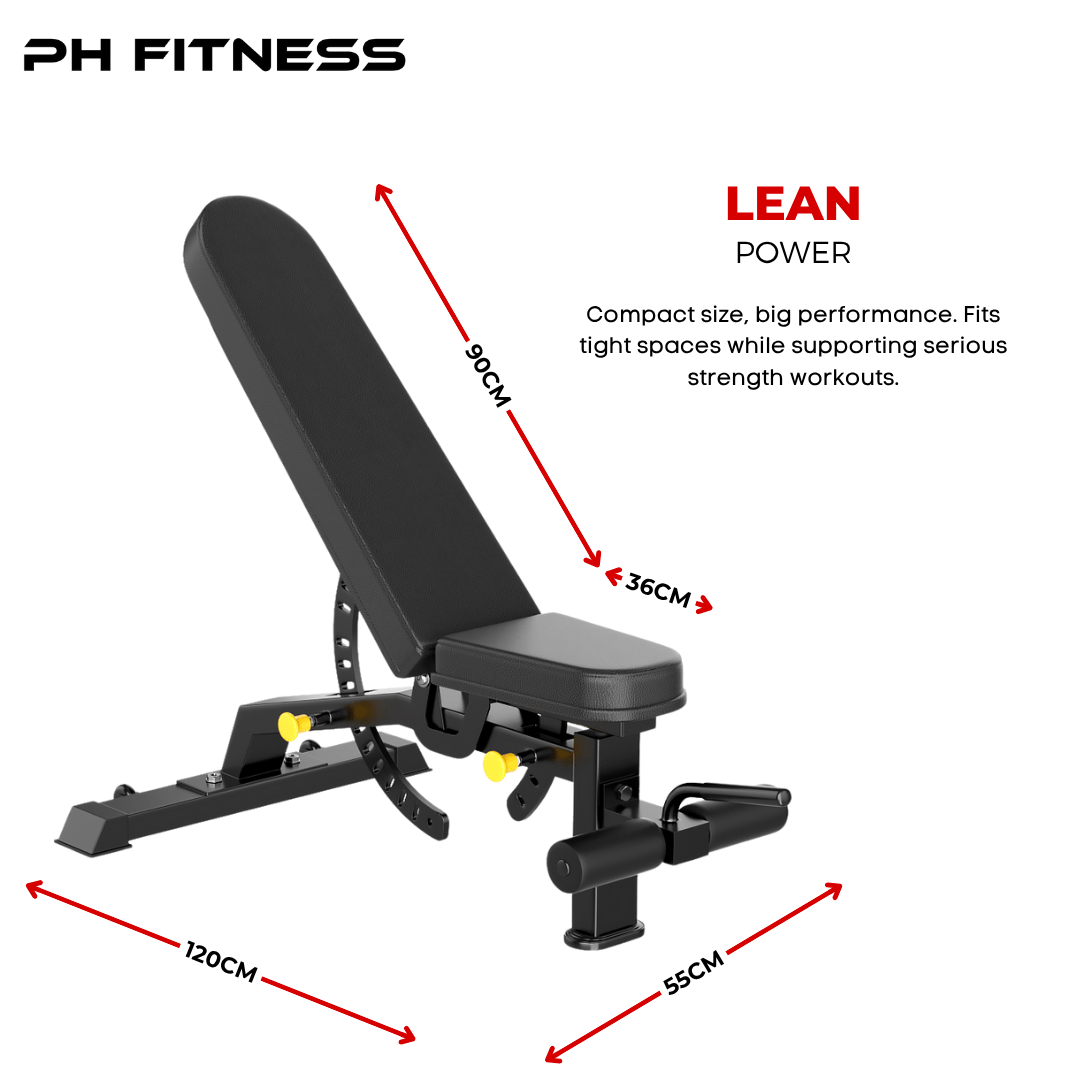 Verstelbare Trainingsbank – Incline & Decline - PH Fitness