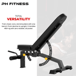 Verstelbare Trainingsbank – Incline & Decline - PH Fitness