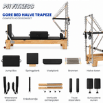 Wooden Pilates Reformer - Half Trapeze Tower - Physical Sports Group B.V.